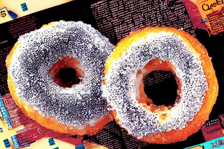 Prompt: fractal wet donut, cookbook photo, in 1 9 9 5, y 2 k cybercore, industrial photography, still from a ridley scott movie