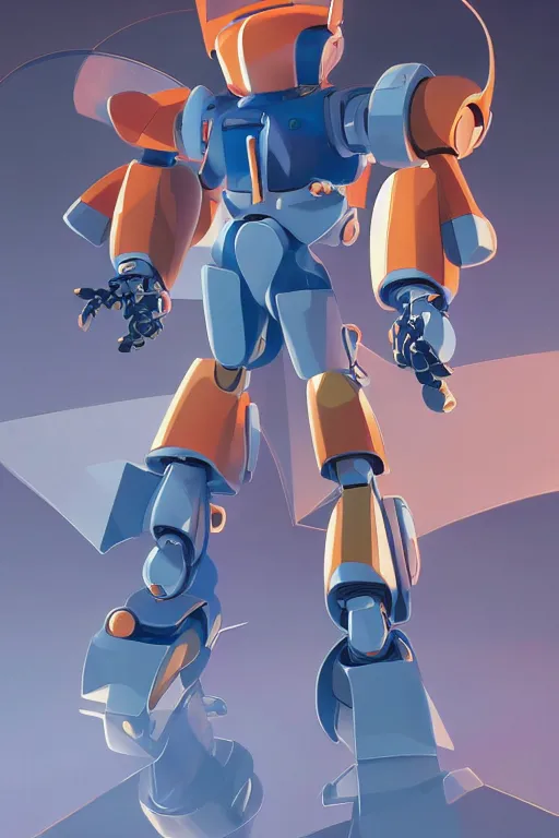 Image similar to metabots medabots medarotto medarot robot minimalist comics, behance hd by jesper ejsing, by rhads, makoto shinkai and lois van baarle, ilya kuvshinov, rossdraws global illumination ray tracing hdr radiating a glowing aura