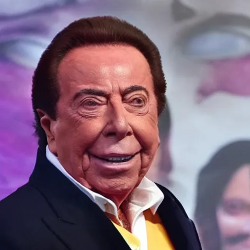 Image similar to Silvio Santos as a DnD wizard