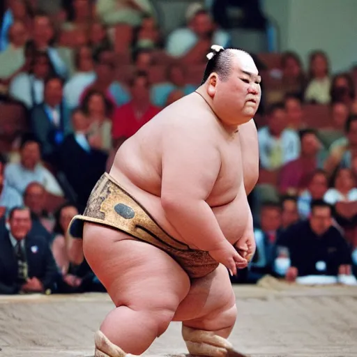 Image similar to Sumo wrestler Joe Biden, high quality photo