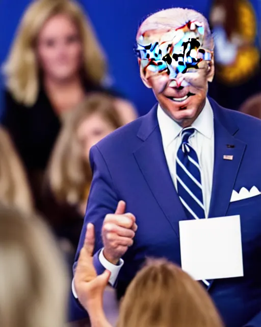 Image similar to joe biden sniffing young girls and smuggling fake votes