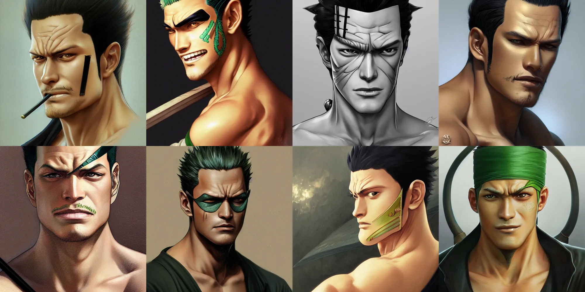 ArtStation - zoro from one piece