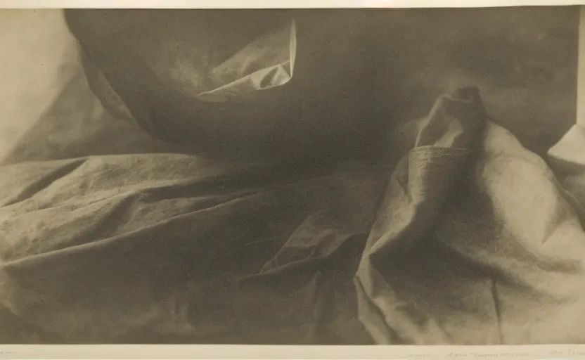 Prompt: studio's dustbag, detailed by alfred stieglitz albumin print 1 9 0 0 s