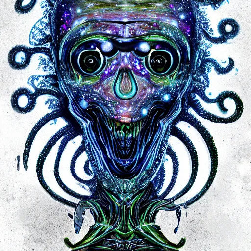 Image similar to cosmic lovecraftian horror award winning masterpiece digital art