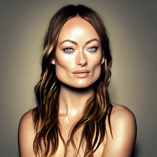 Prompt: olivia wilde's face on an olive :, dynamic, particulate, intricate, elegant, highly detailed, centered, artstation, smooth, sharp focus, octane render