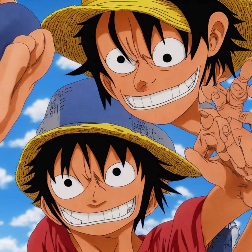 Image similar to photo of monkey d. luffy in real life, close up, rule of thirds, highly detailed, 4 k, hdr, smooth, sharp focus, anatomically correct, beautiful, perfect,