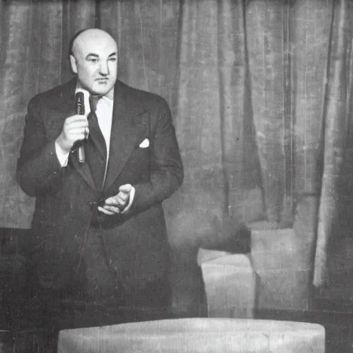 Image similar to kevin o'leary speech in nuremberg 1 9 3 5