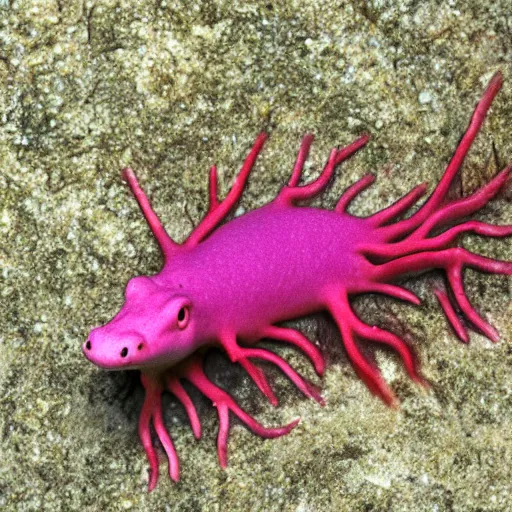 Image similar to axolotl