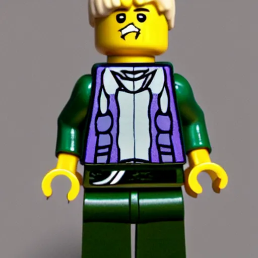 Image similar to Legolas has no legs. he is made out of Lego