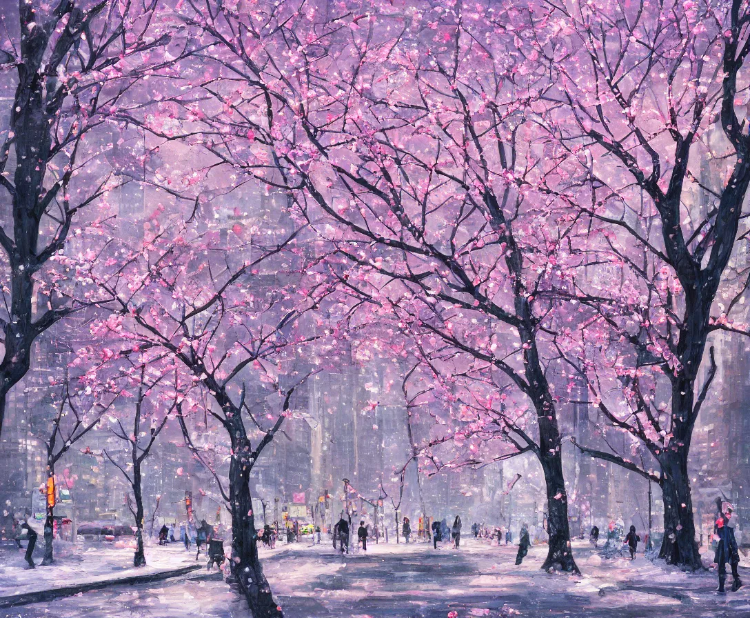 Cherry Blossom's Winter Gear NaimahTaylor - Illustrations ART street