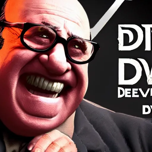 Prompt: Danny DeVito Doom Slayer