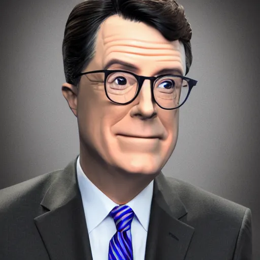 Image similar to stephen colbert face in a clear beer bottle!!!!, 8 k, ultra realistic details