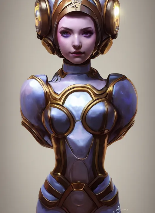 Image similar to orianna, from league of legends, au naturel, hyper detailed, metal skin, digital art, trending in artstation, cinematic lighting, studio quality, smooth render, unreal engine 5 rendered, octane rendered, art style by klimt and nixeu and ian sprigger and wlop and krenz cushart