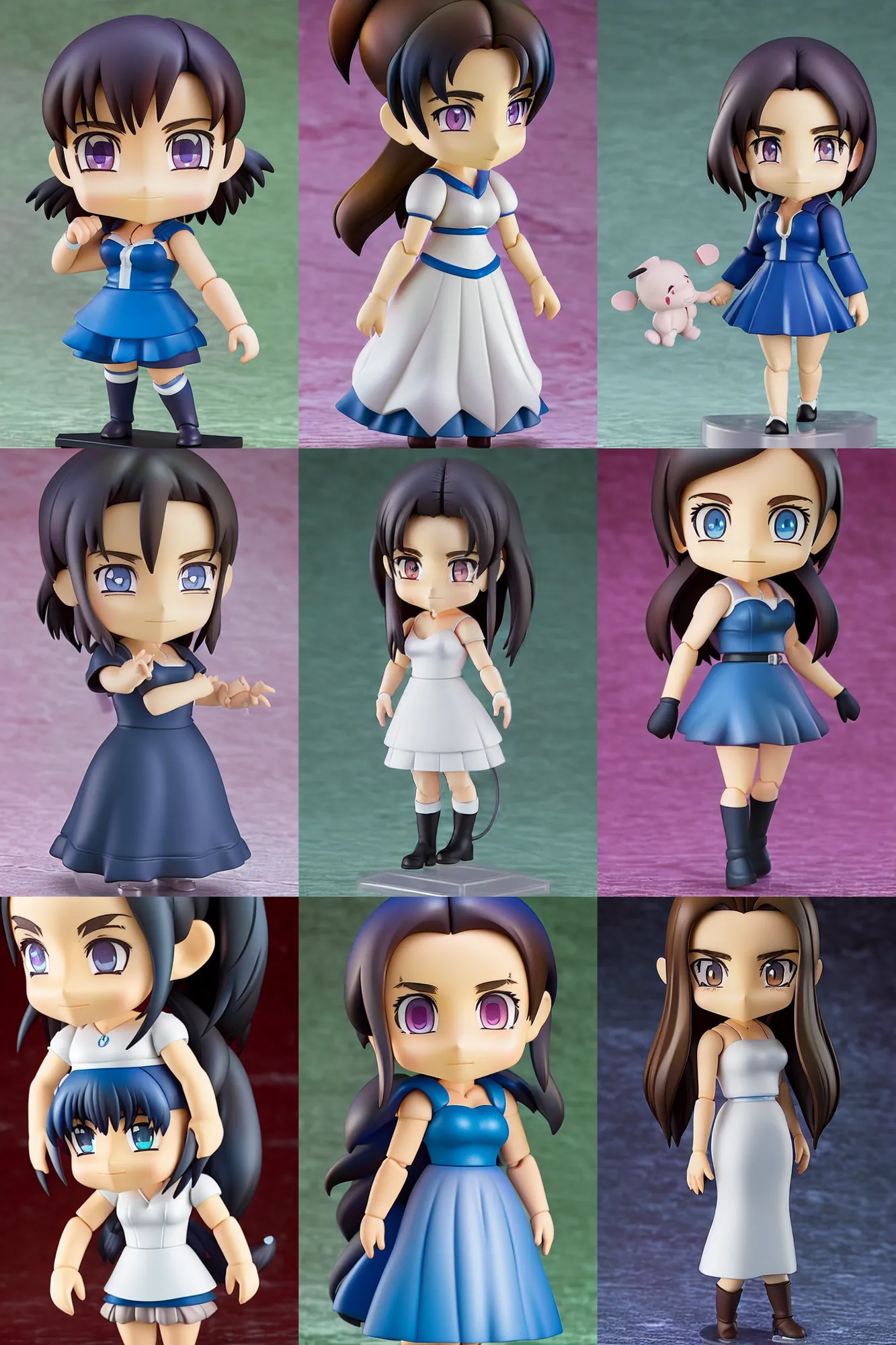 Prompt: jennifer connelly, an anime nendoroid of jennifer connelly, figurine, detailed product photo dramatic lighting