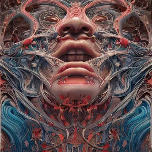 Image similar to pour painting art, intricate lines, elegant, extreme detail, smooth, sharp focus, art by james jean, ross tran, peter morbacher and frank lloyd wright