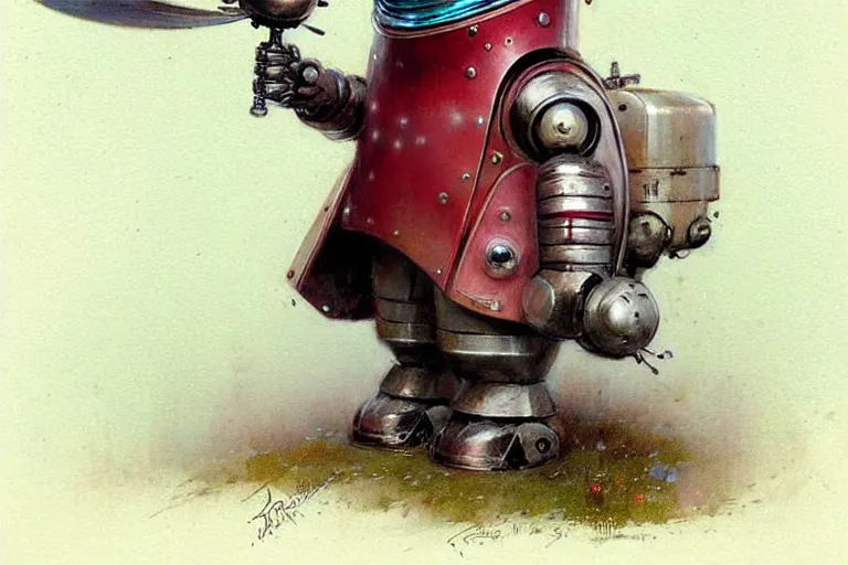 Image similar to adventurer ( ( ( ( ( 1 9 5 0 s retro future robot android rabbit. muted colors. ) ) ) ) ) by jean baptiste monge!!!!!!!!!!!!!!!!!!!!!!!!! chrome red