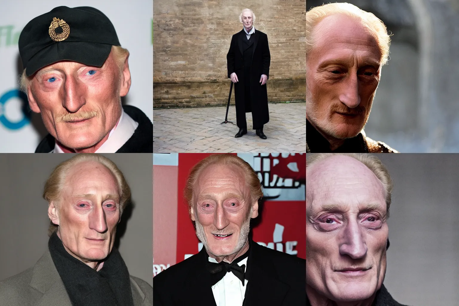 Prompt: Charles Dance as Drucula