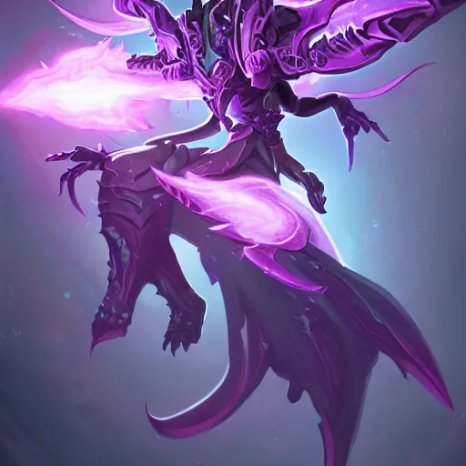 Image similar to arcane style void bee creature, violet spike smoke, bright art masterpiece artstation. 8k, sharp high quality artwork in style of Jose Daniel Cabrera Pena and Greg Rutkowski, concept art by Tooth Wu, blizzard warcraft artwork, hearthstone card game artwork, violet flower, violet flower, violet flower, portal