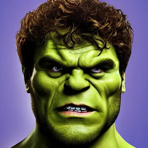 Prompt: Seth Rogan as the hulk