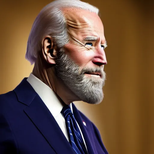 Image similar to bearded beard joe biden with a beard