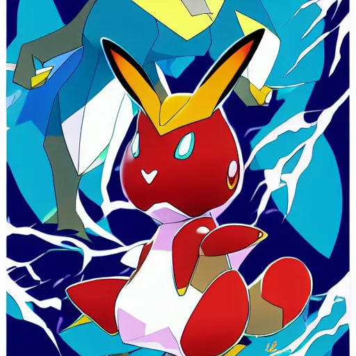 Image similar to polygon the pokemon by aoshima, chiho