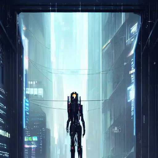 Prompt: door, cyberpunk, megastructure, street, complimentary contrast, dramatic lighting, gorgeous view, depth, painted by stanley lau, painted by greg rutkowski, painted by stanley artgerm, digital art, trending on artstation