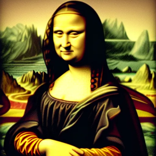 Prompt: sponge bob as mona lisa