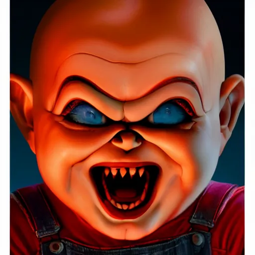 Prompt: face icon stylized minimalist screaming chucky doll, loftis, cory behance hd by jesper ejsing, by rhads, makoto shinkai and lois van baarle, ilya kuvshinov, rossdraws global illumination