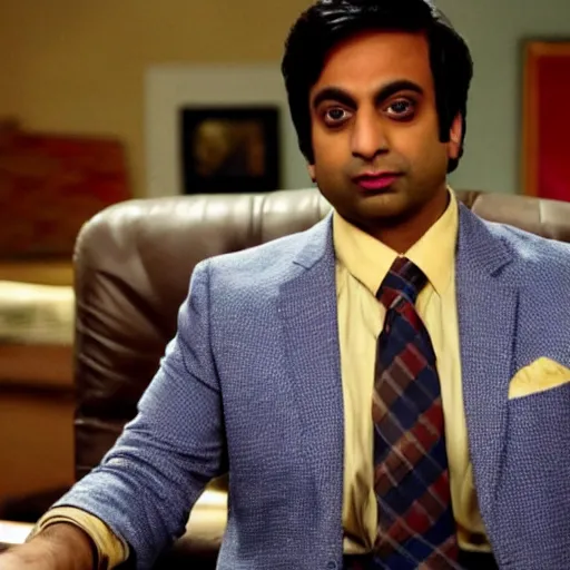 Image similar to Raj Koothrappali as Saul Goodman