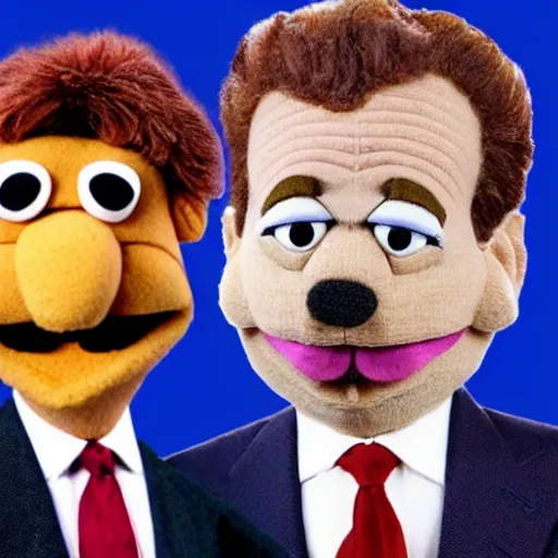 Prompt: symbolism correct bill o'reilly as a muppet