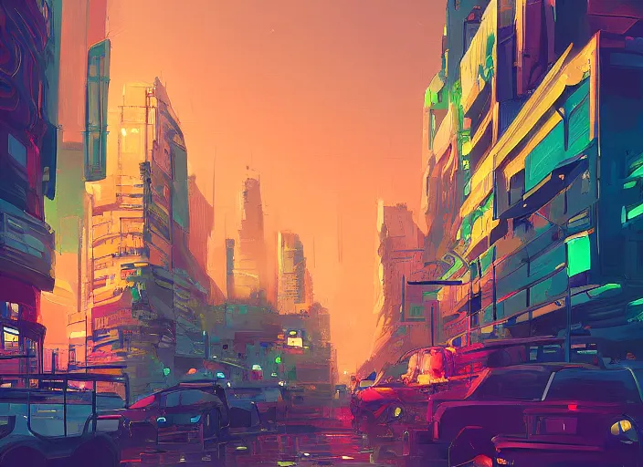 Image similar to A professional digital painting of a clockpunk city, by Alena Aenami, trending on Artstation