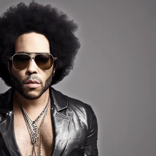 Prompt: stunning award winning hyperrealistic hdr 8 k highly detailed portrait photo of lenny kravitz as a real human