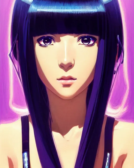 Image similar to portrait of cleopatra | | very very anime!!!, fine - face, audrey plaza, realistic shaded perfect face, fine details. anime. realistic shaded beautiful lighting poster by ilya kuvshinov katsuhiro otomo ghost - in - the - shell, magali villeneuve, artgerm, jeremy lipkin and michael garmash and rob rey