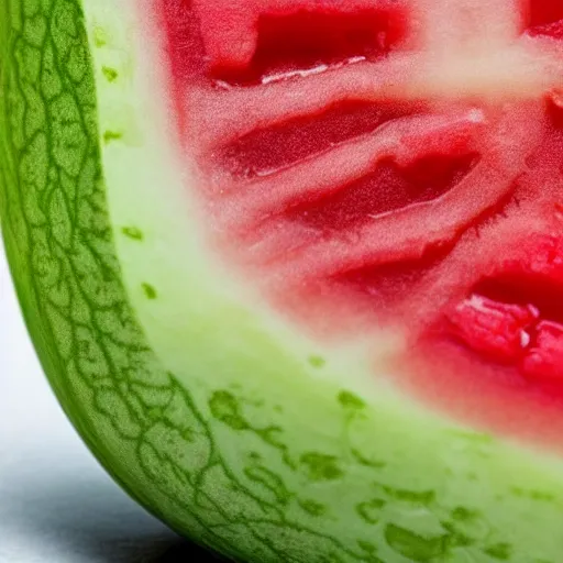 Image similar to a close up of a slice of red water melon with the face of mel gibson