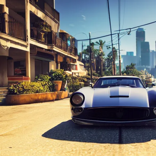 Image similar to gta 6 art, ps 5, unreal engine, octane render, high detail
