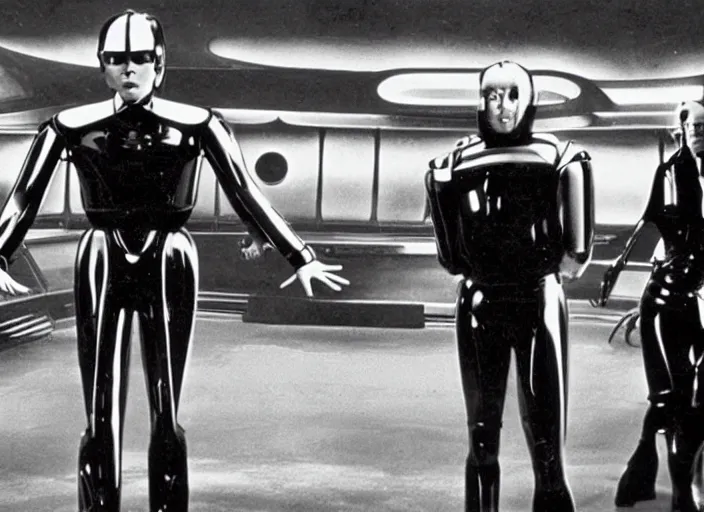 scene from the 1 9 3 2 science fiction film tron | Stable Diffusion ...