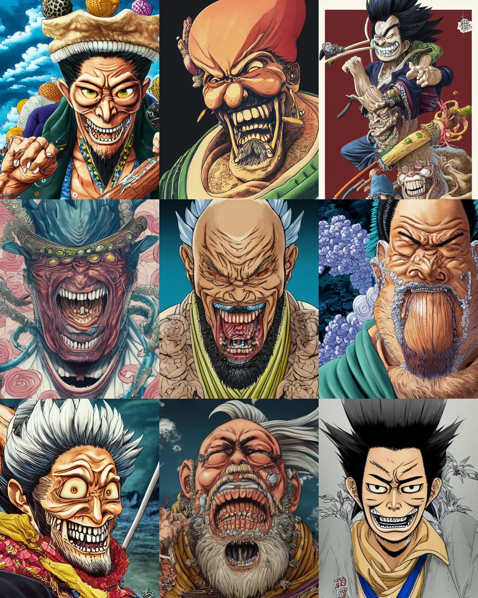 Prompt: highly detailed colored ink illustration portrait of shichibukai, 4 k unreal engine, octane render, clean shaped illustration by kim jung gi, ric estrada, ron english and eiichiro oda