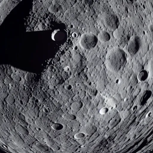 Prompt: a fisheye photo of the moon crashing into the earth, shot from a satellite high in orbit