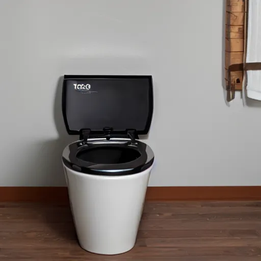 Image similar to a product image, for a toilet that also works as a crockpot. the toicrock.