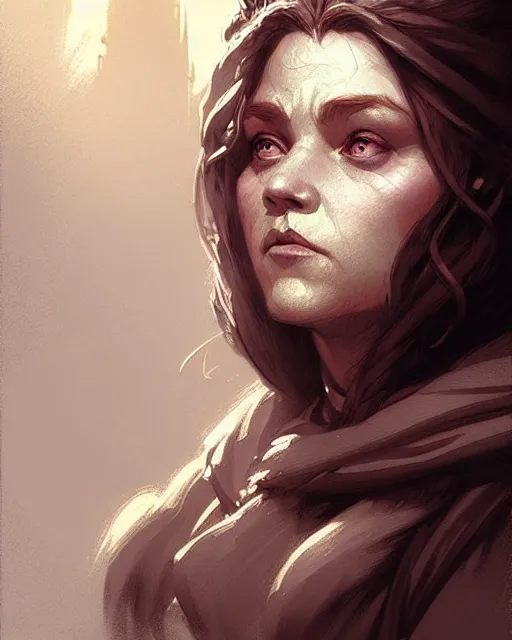 Image similar to a female dwarf sorceress | | pencil sketch, realistic shaded, fine details, realistic shaded lighting poster by greg rutkowski, magali villeneuve, artgerm, jeremy lipkin and michael garmash and rob rey