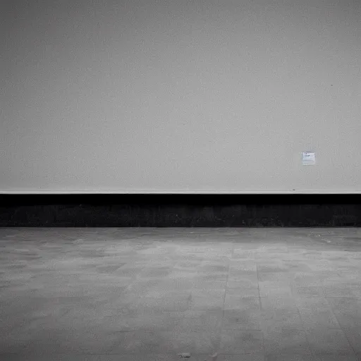 Prompt: A photography of emptiness