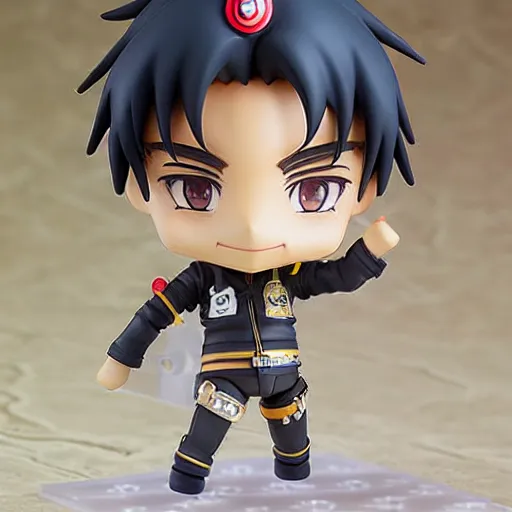 Prompt: burna boy, an anime nendoroid of burna boy, figurine, detailed product photo,