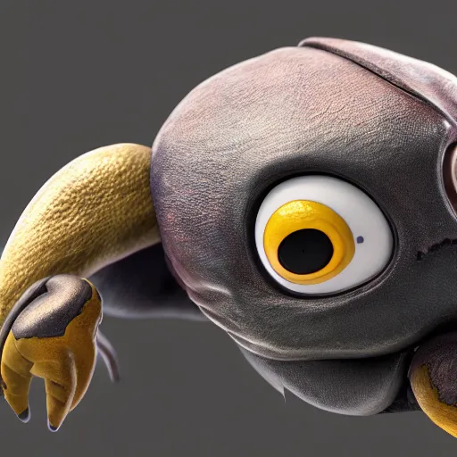 Prompt: photography of a realistic kabuto animal, ultra detailed, 8 k, cinematic lighting, natural background, trending on artstation, pokemon