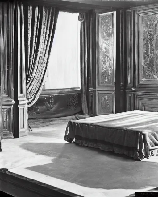 Prompt: the image is a lost hollywood film still 1 9 3 0 s photograph of the greek god hades'bedroom. vibrant cinematography, anamorphic lenses, crisp, detailed image in 4 k resolution.