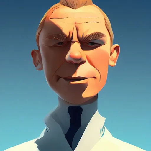 Image similar to face icon stylized minimalist agent 0 0 7, loftis, cory behance hd by jesper ejsing, by rhads, makoto shinkai and lois van baarle, ilya kuvshinov, rossdraws global illumination