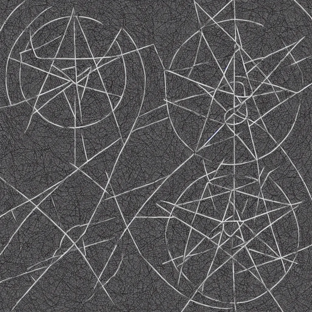 Image similar to pentagram texture, 4k