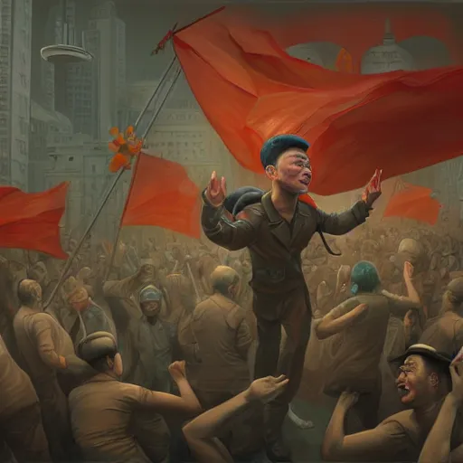 Prompt: gay communism, highly detailed, digital painting, artstation, concept art, smooth, sharp focus, illustration, by bartek fedyczak, erak note, tooth wu, neil richards, kan liu, siwoo kim, jisu choe