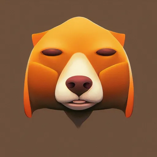 Image similar to face icon stylized minimalist catdog, loftis, cory behance hd by jesper ejsing, by rhads, makoto shinkai and lois van baarle, ilya kuvshinov, rossdraws global illumination