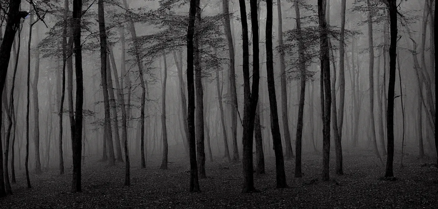Prompt: dark forest by chambers tom
