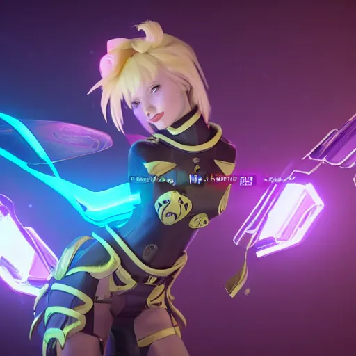 Image similar to still of pretty Riven (LoL) in KDA music video. 3d render, octane render, game art, realistic, highly detailed, trending on artstation, 4k, trending on artstation, pixar, cgsociety, unreal engine 5, redshift render, trending on artstation, blender, behance, cg